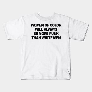 WOMEN OF COLOR Kids T-Shirt